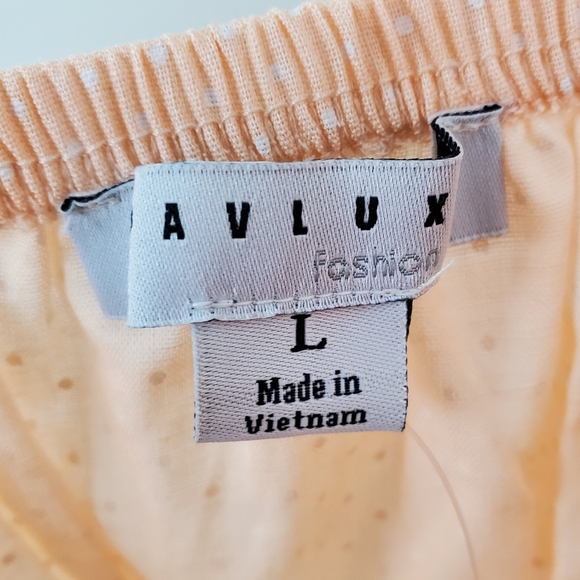 New Favlux Crop Top and Skirt Orange two Piece Set - Picture 5 of 5